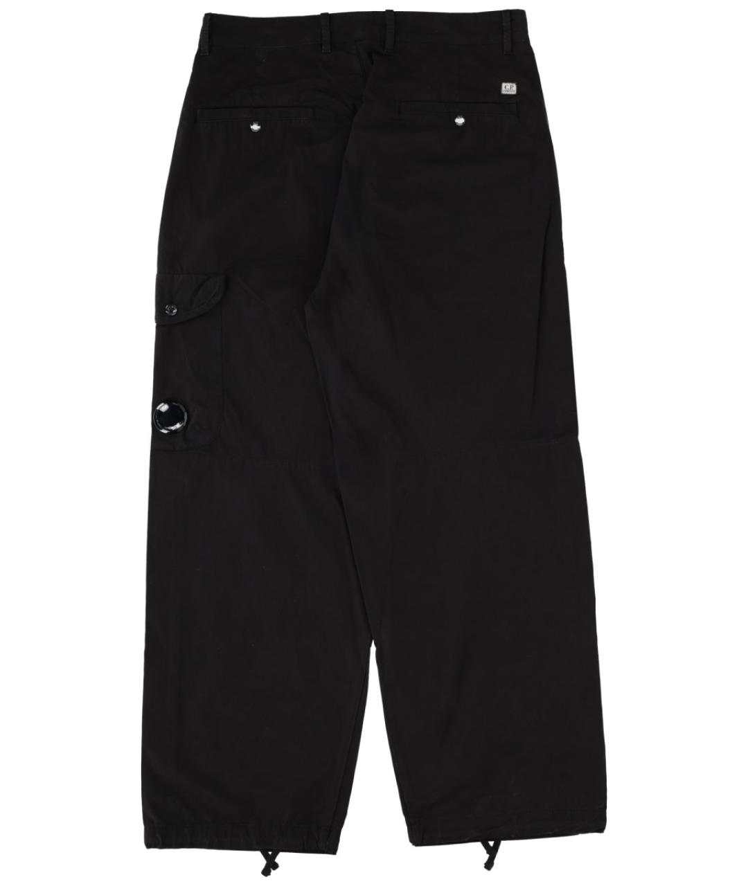 CP COMPANY Черные хлопковые повседневные брюки, фото 2