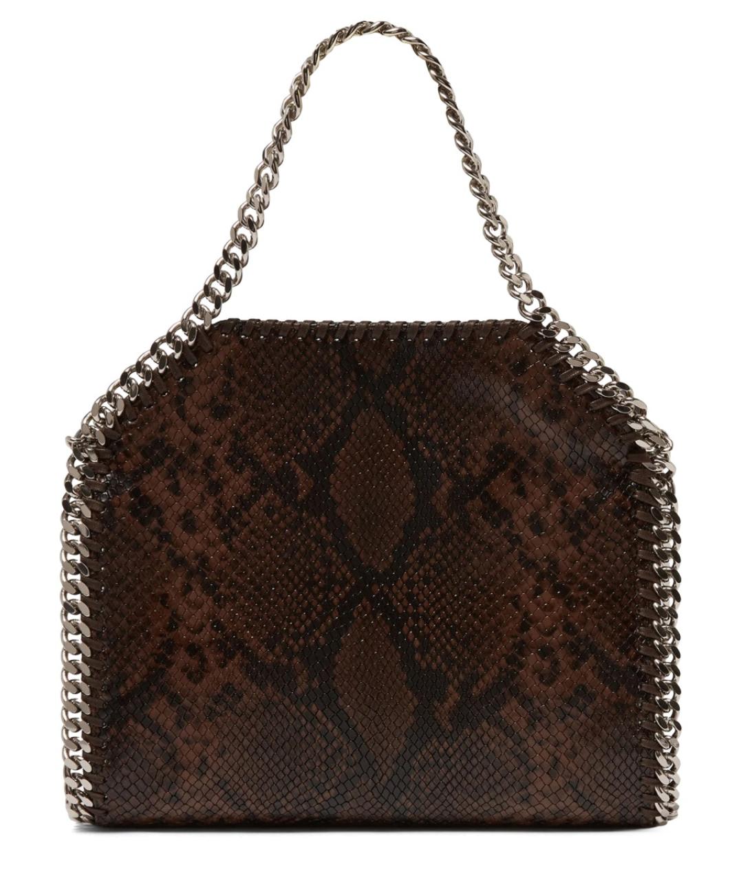 STELLA MCCARTNEY Коричневая синтетическая сумка через плечо, фото 3