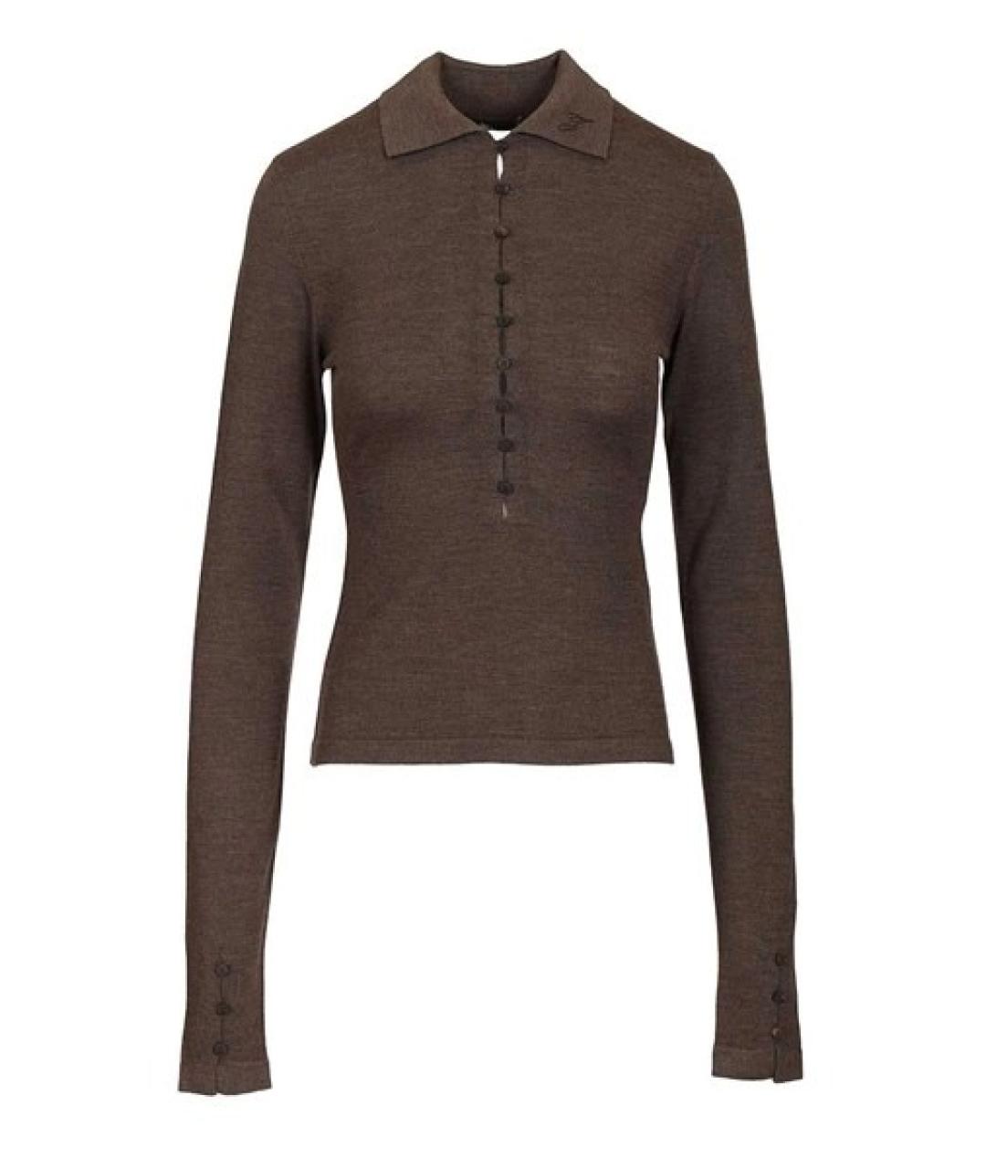 JACQUEMUS Коричневая рубашка, фото 1