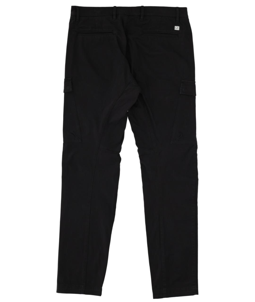 CP COMPANY Черные хлопковые повседневные брюки, фото 2