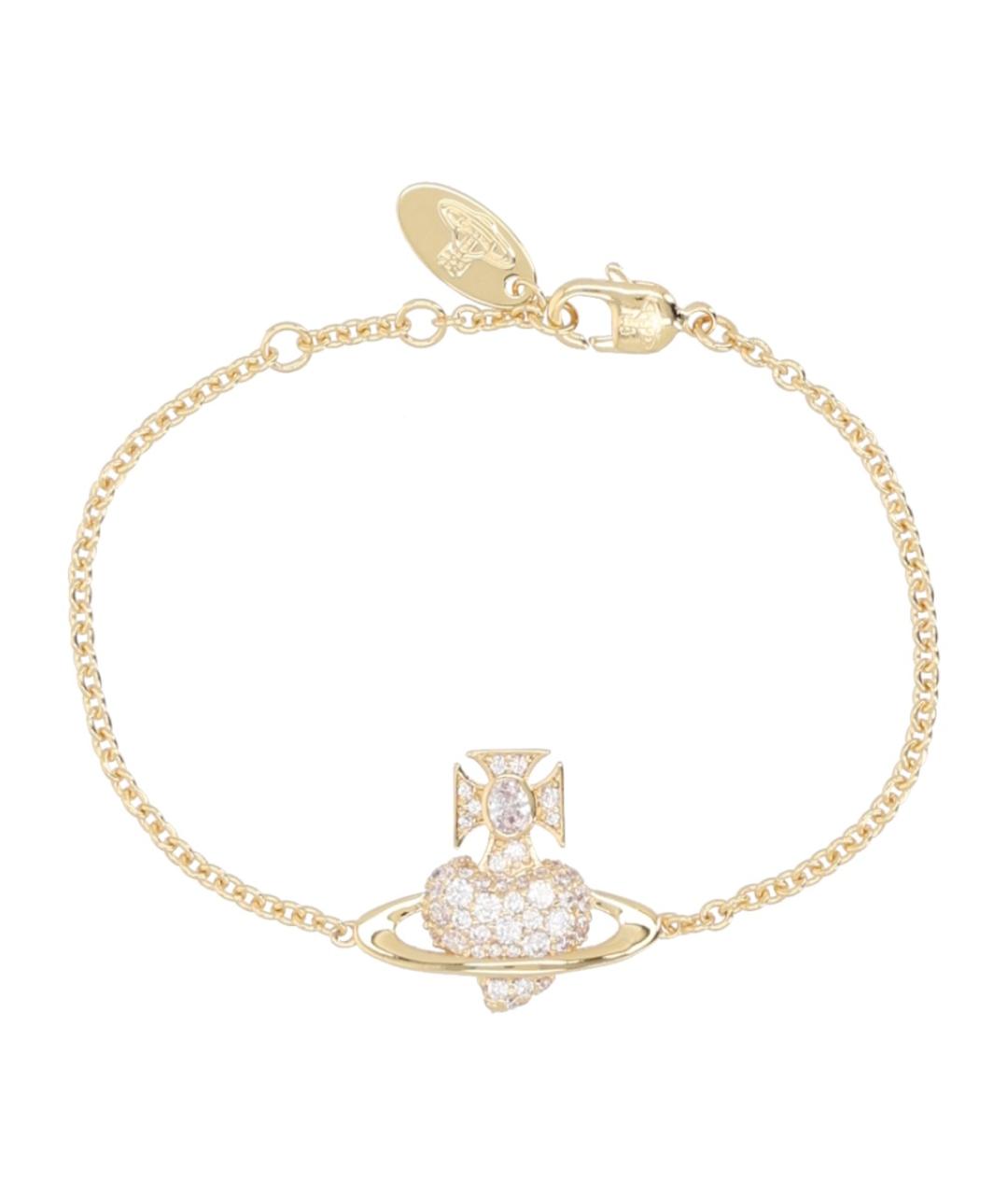 VIVIENNE WESTWOOD Золотой металлический браслет, фото 1