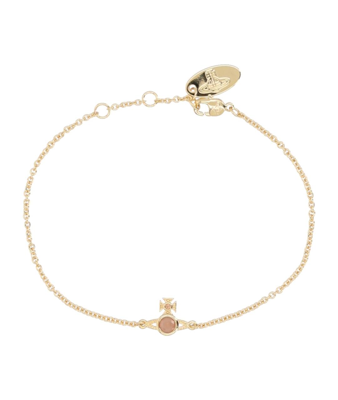 VIVIENNE WESTWOOD Золотой латунный браслет, фото 1