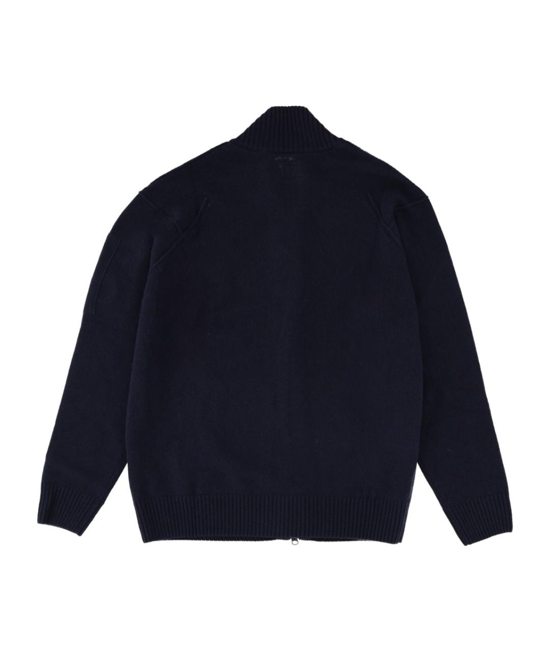 CP COMPANY Синий шерстяной джемпер / свитер, фото 2