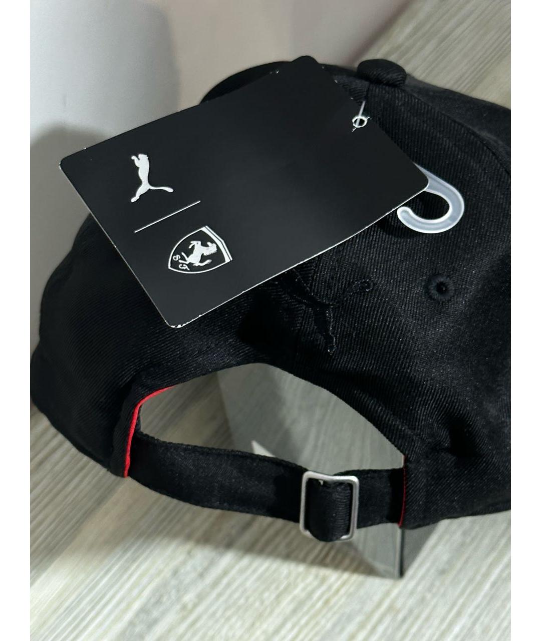 PUMA Черная хлопковая кепка/бейсболка, фото 5