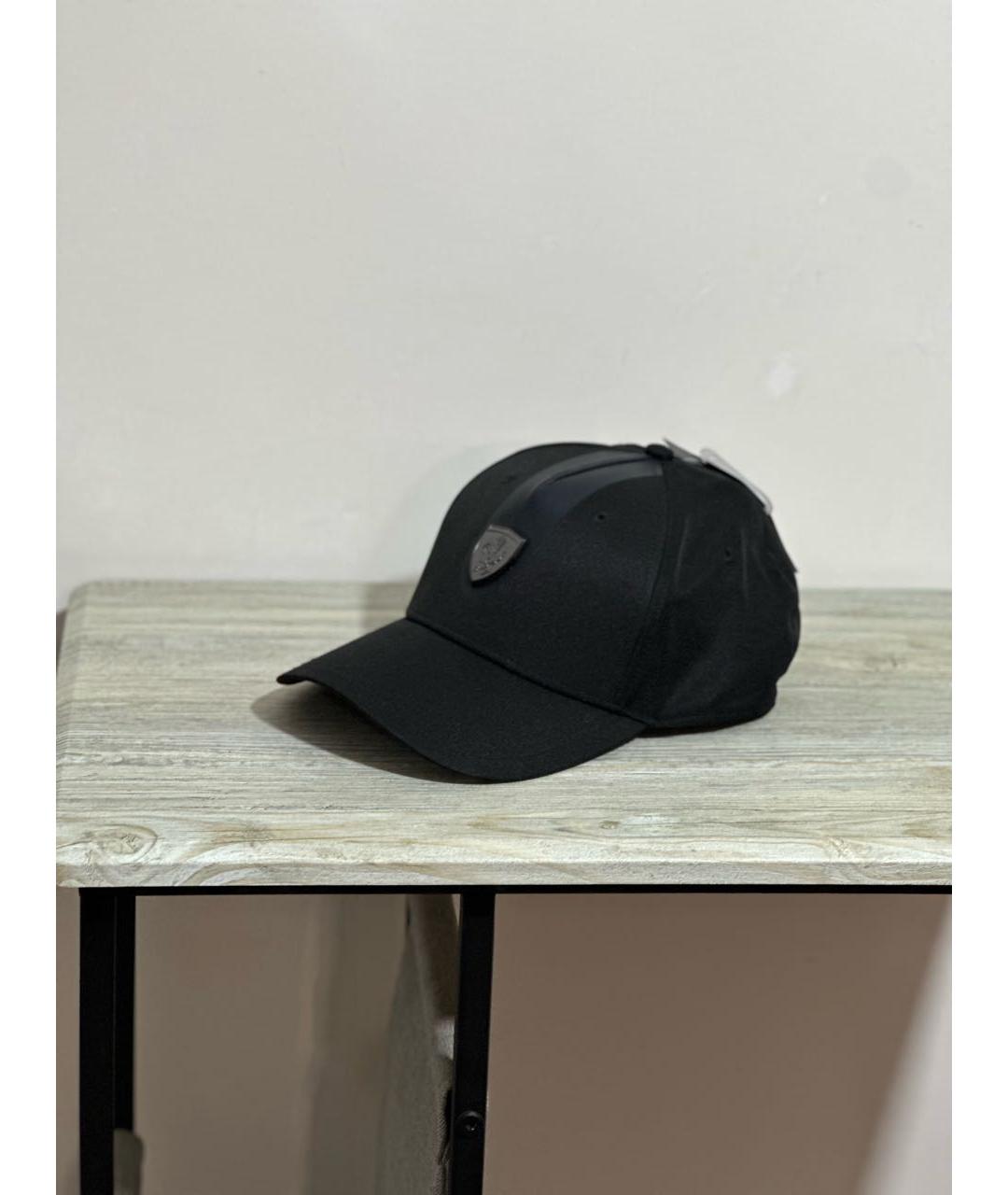 PUMA Черная хлопковая кепка/бейсболка, фото 2