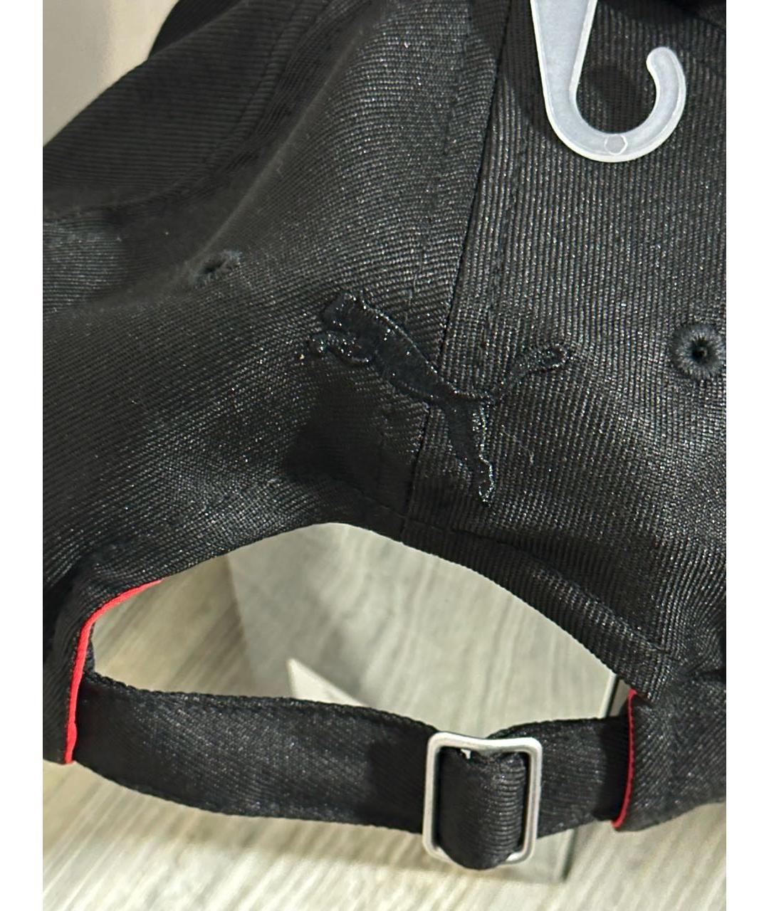 PUMA Черная хлопковая кепка/бейсболка, фото 6