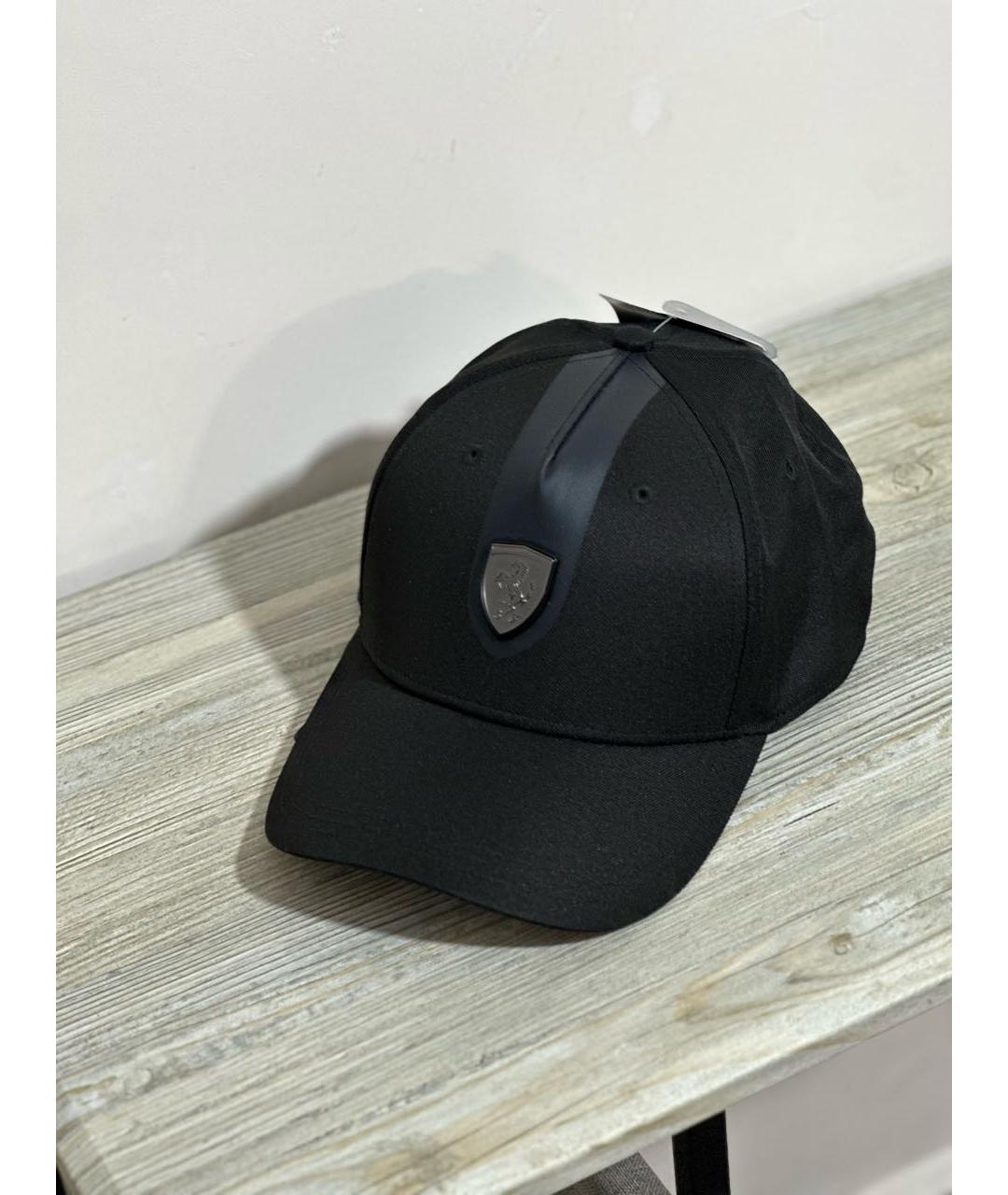 PUMA Черная хлопковая кепка/бейсболка, фото 3