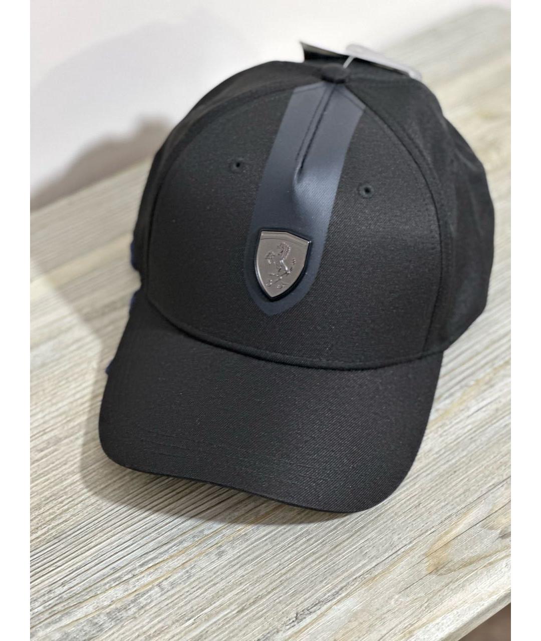 PUMA Черная хлопковая кепка/бейсболка, фото 7