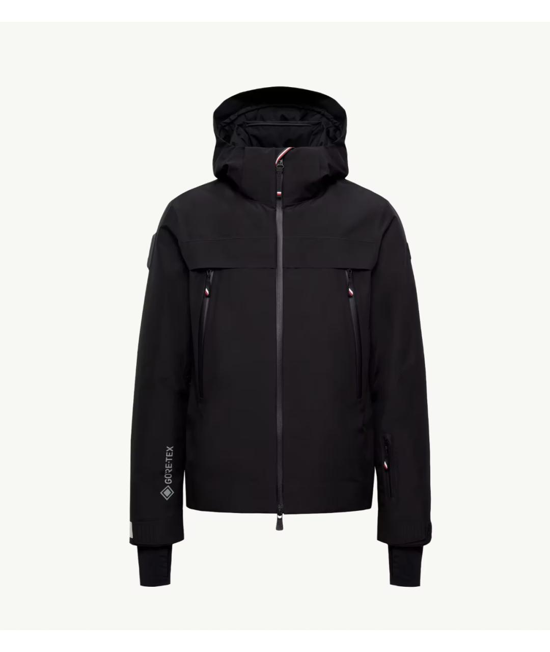 MONCLER GRENOBLE Черная полиэстеровая куртка, фото 8