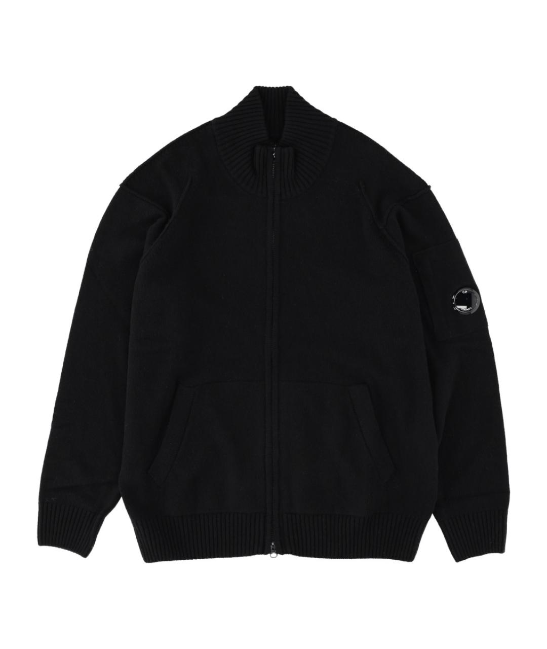 CP COMPANY Черный шерстяной джемпер / свитер, фото 1