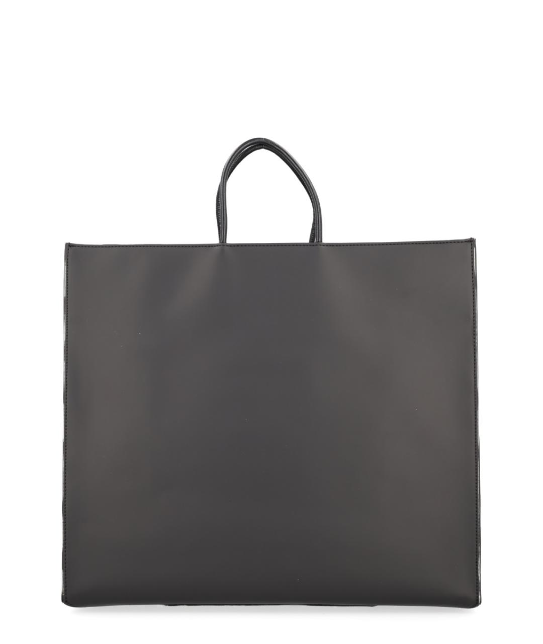 DIESEL Черная сумка тоут из искусственной кожи, фото 3