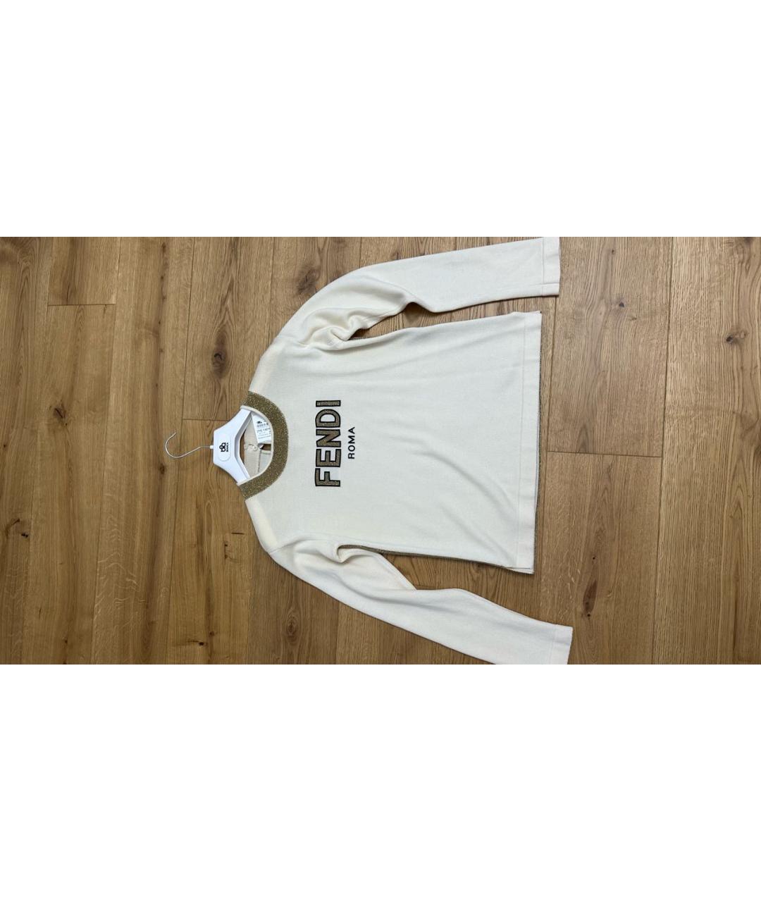 FENDI Золотой шерстяной спортивные костюмы, фото 5