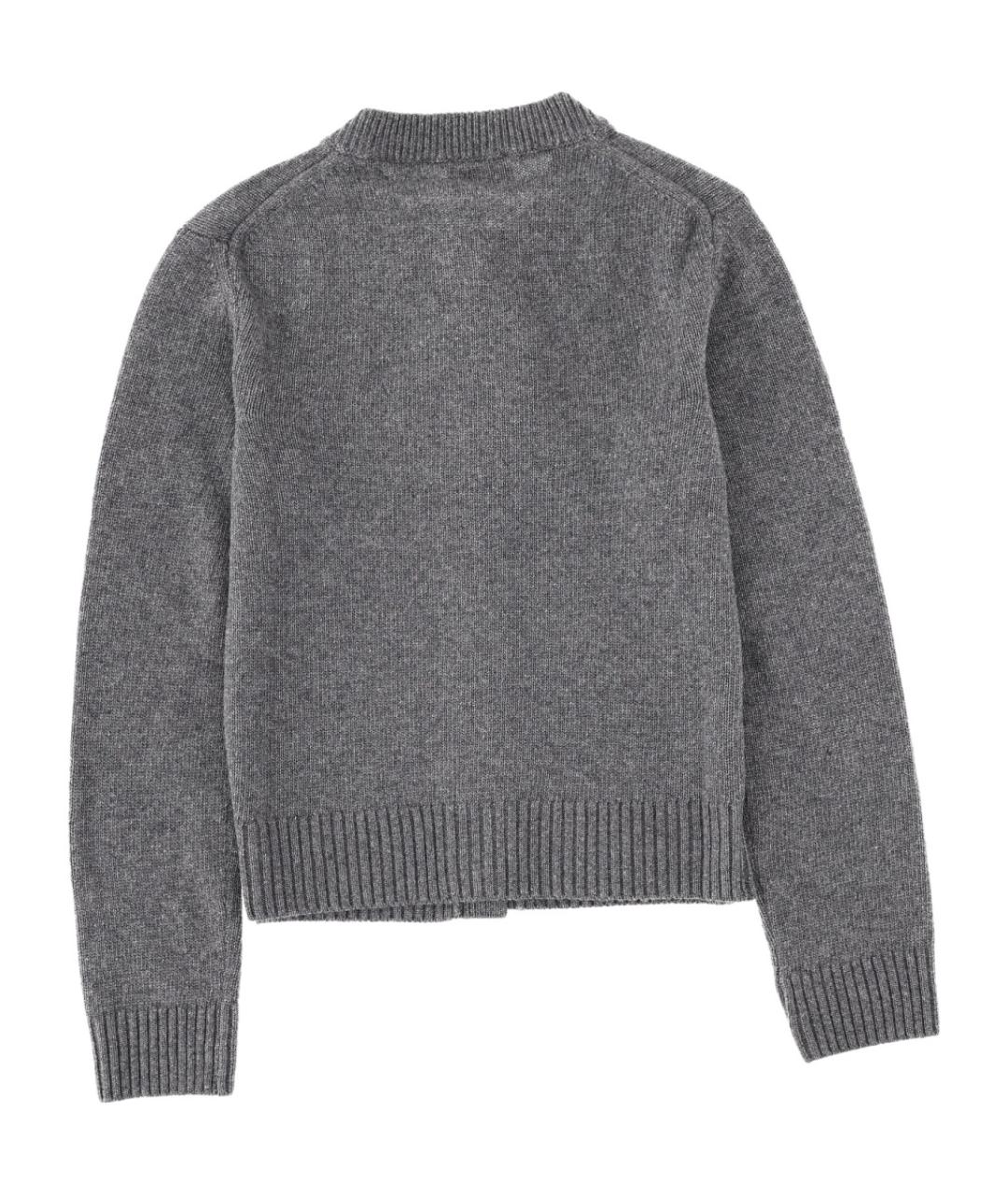 GANNI Серый шерстяной кардиган, фото 2