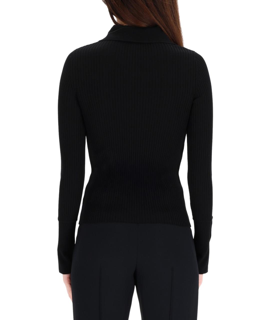 COURREGES Черный вискозный джемпер / свитер, фото 4