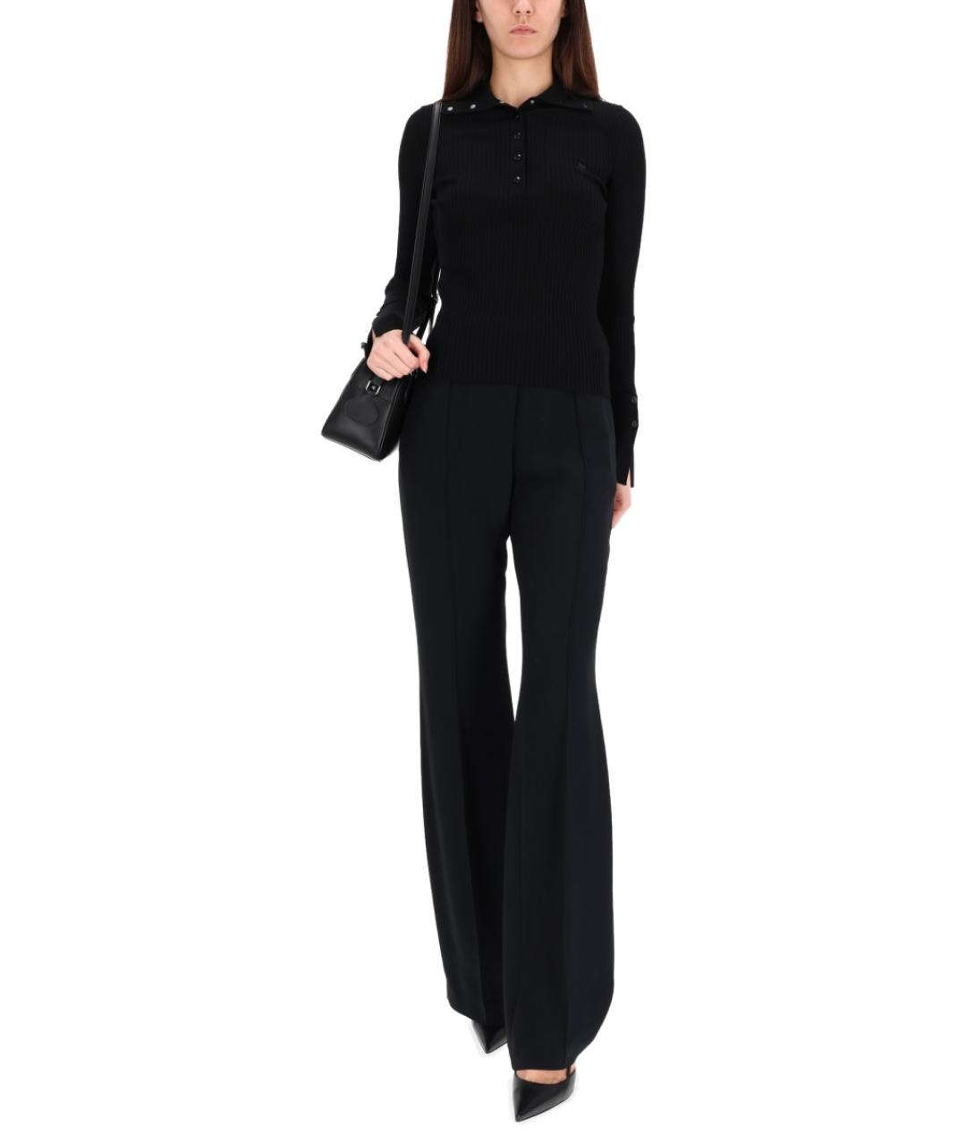 COURREGES Черный вискозный джемпер / свитер, фото 3