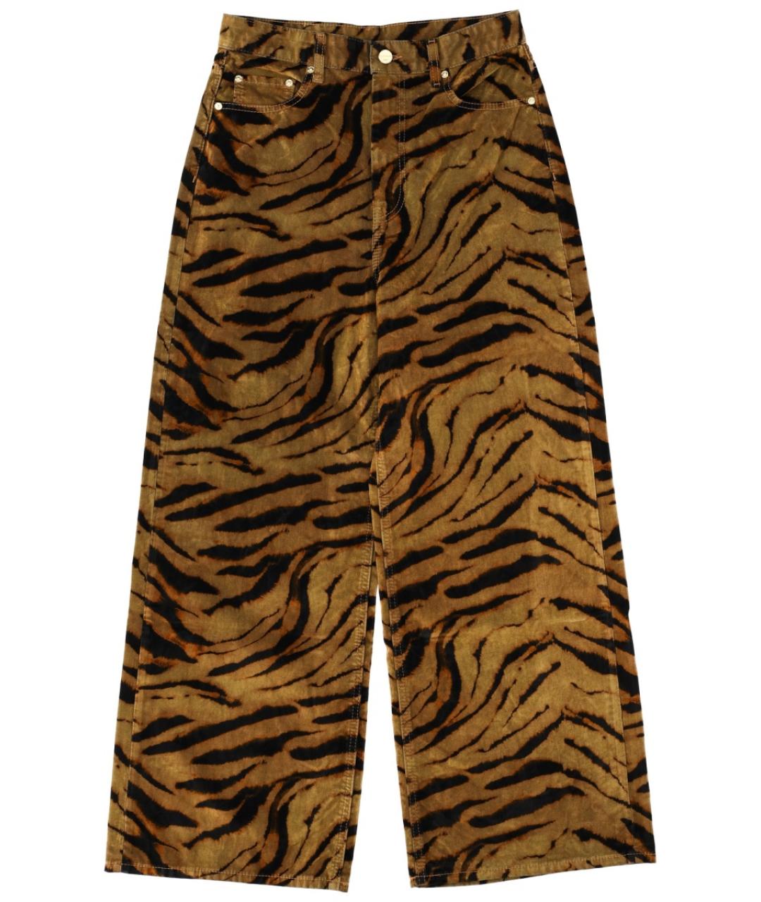 GANNI Мульти хлопковые прямые джинсы, фото 1