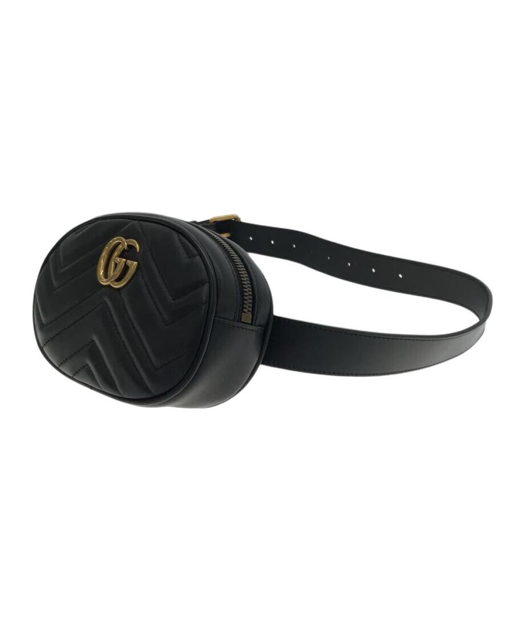 GUCCI Черная поясная сумка, фото 2