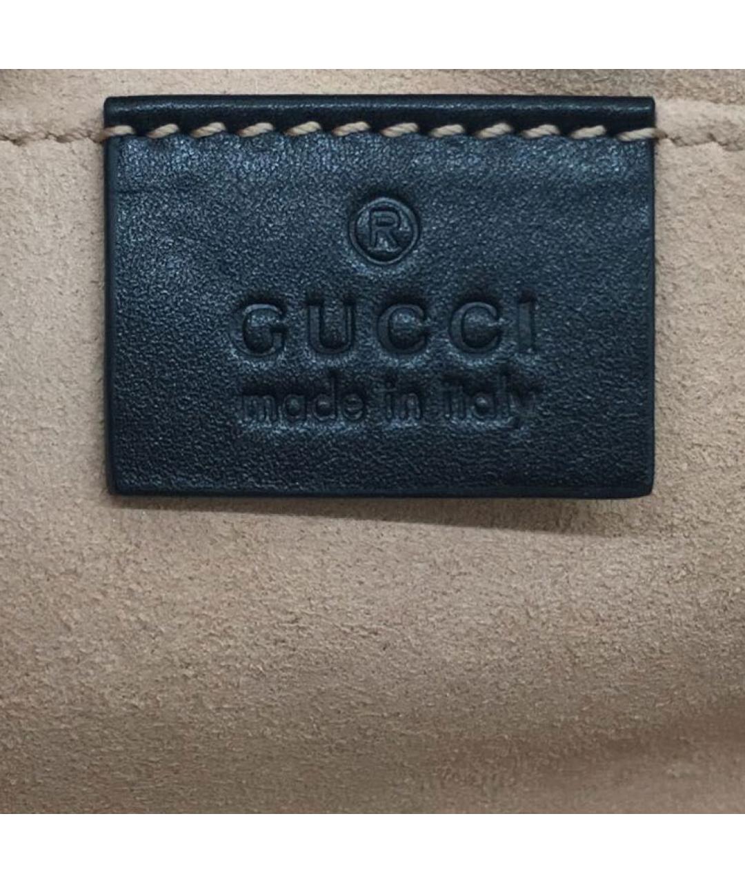 GUCCI Черная поясная сумка, фото 5