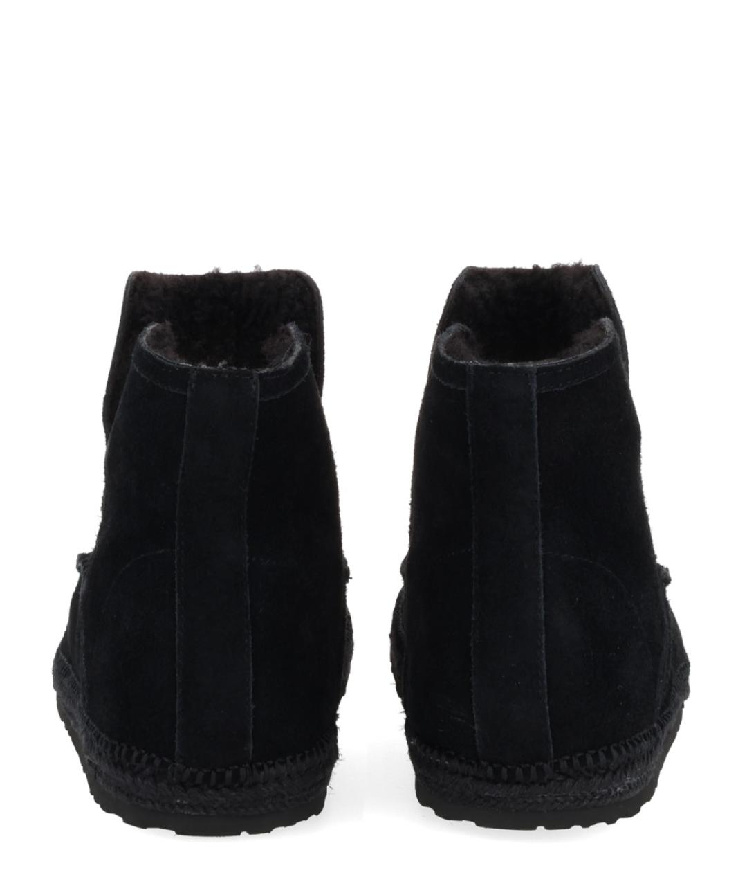 DIESEL Черные кожаные высокие ботинки, фото 4