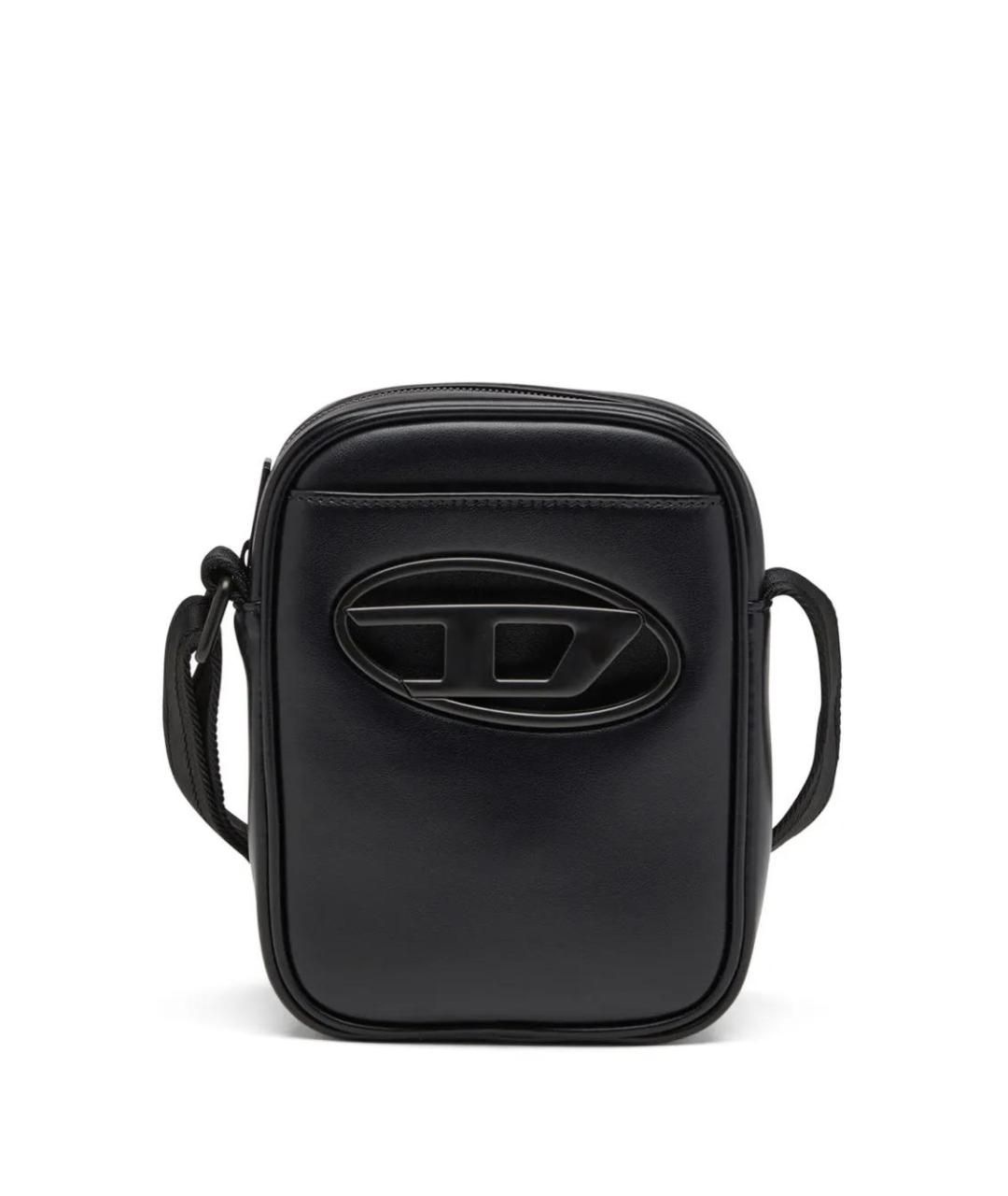DIESEL Черная сумка через плечо, фото 1