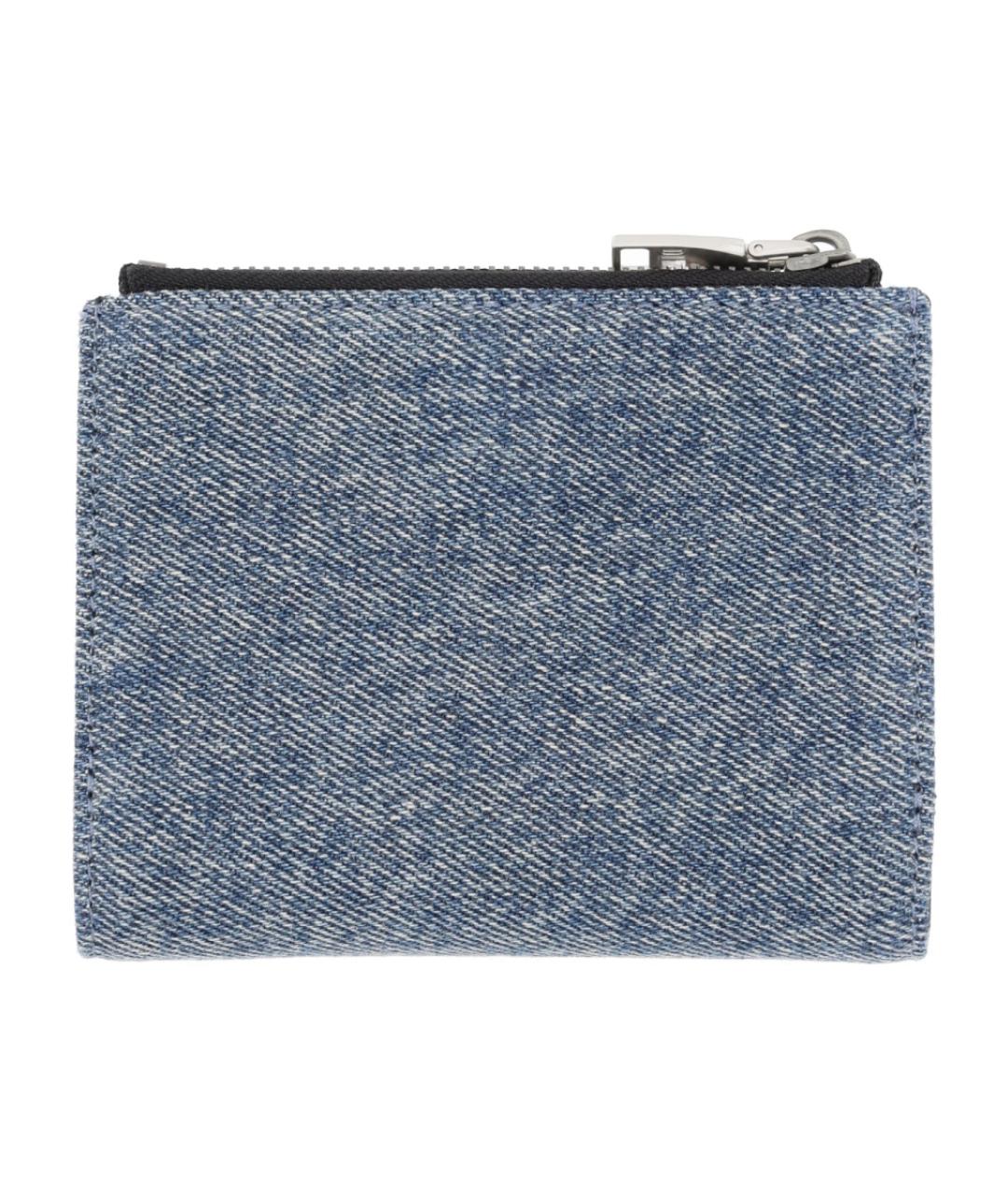 DIESEL Синий кошелек, фото 2