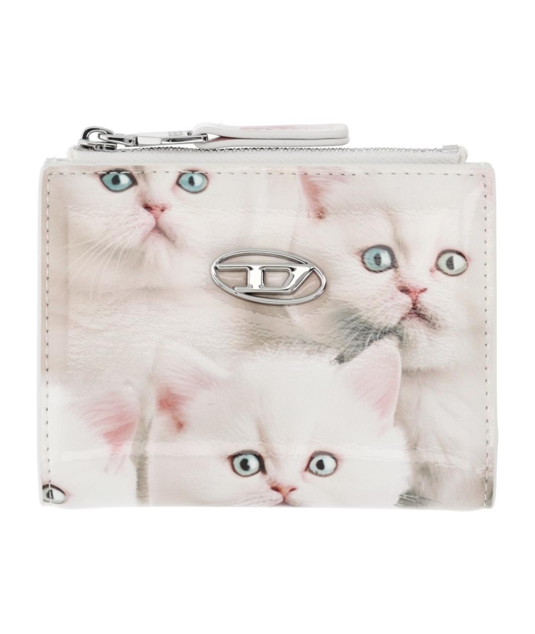 DIESEL Белый кошелек, фото 1