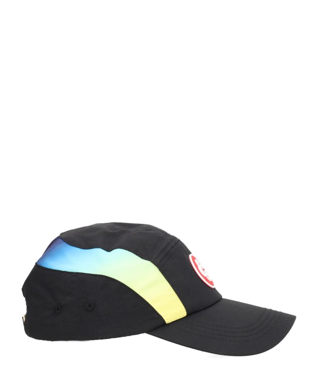 CASABLANCA Черная синтетическая кепка/бейсболка, фото 2