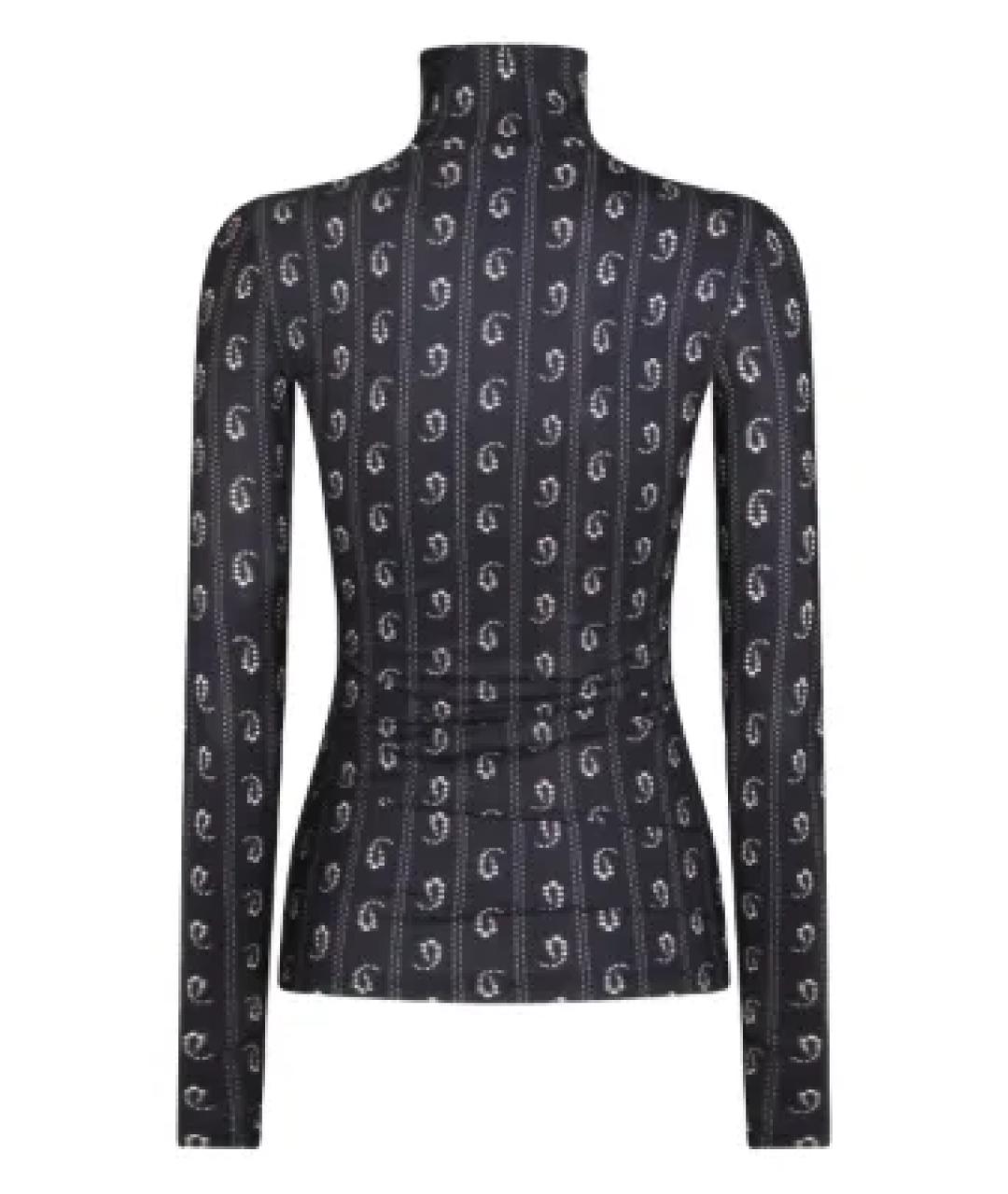 TORY BURCH Синяя вискозная водолазка, фото 1