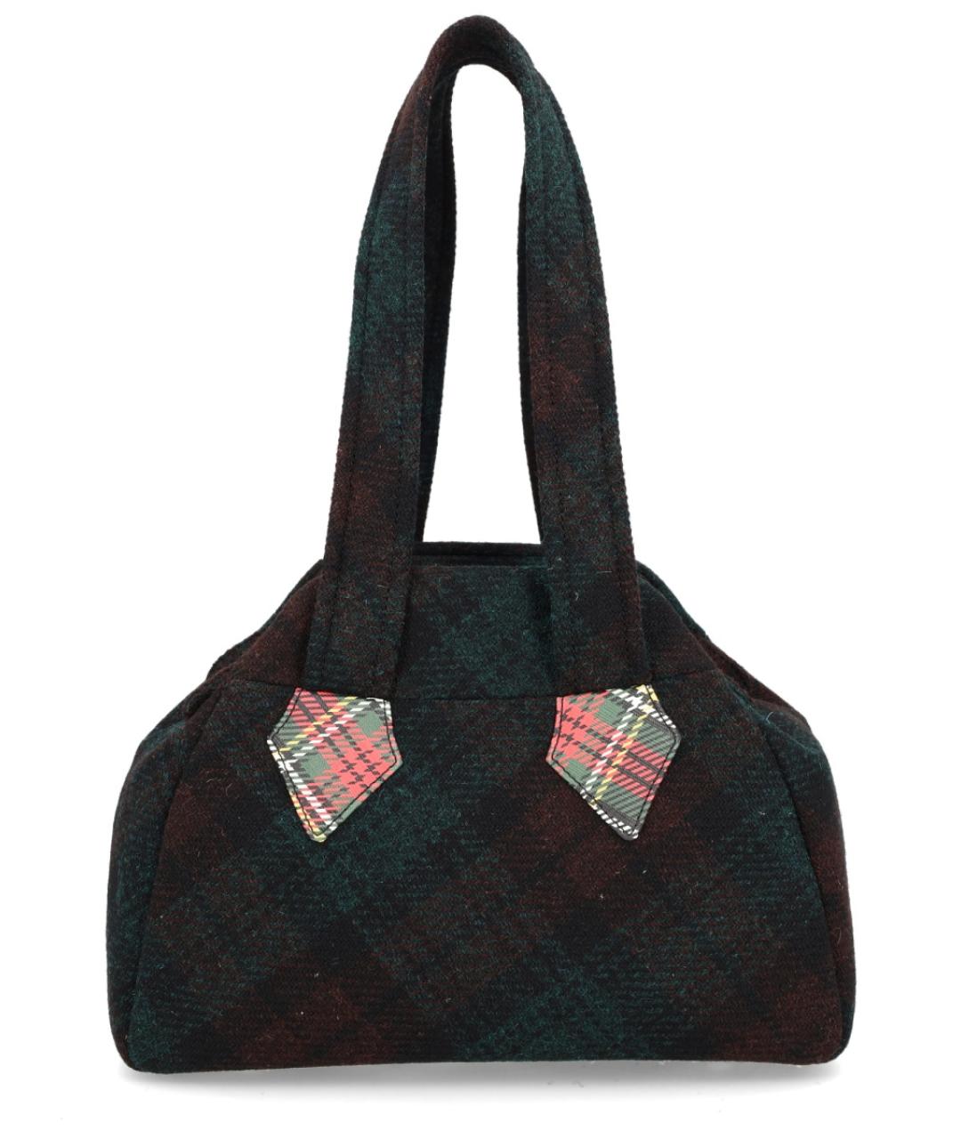 VIVIENNE WESTWOOD Мульти шерстяная сумка тоут, фото 2