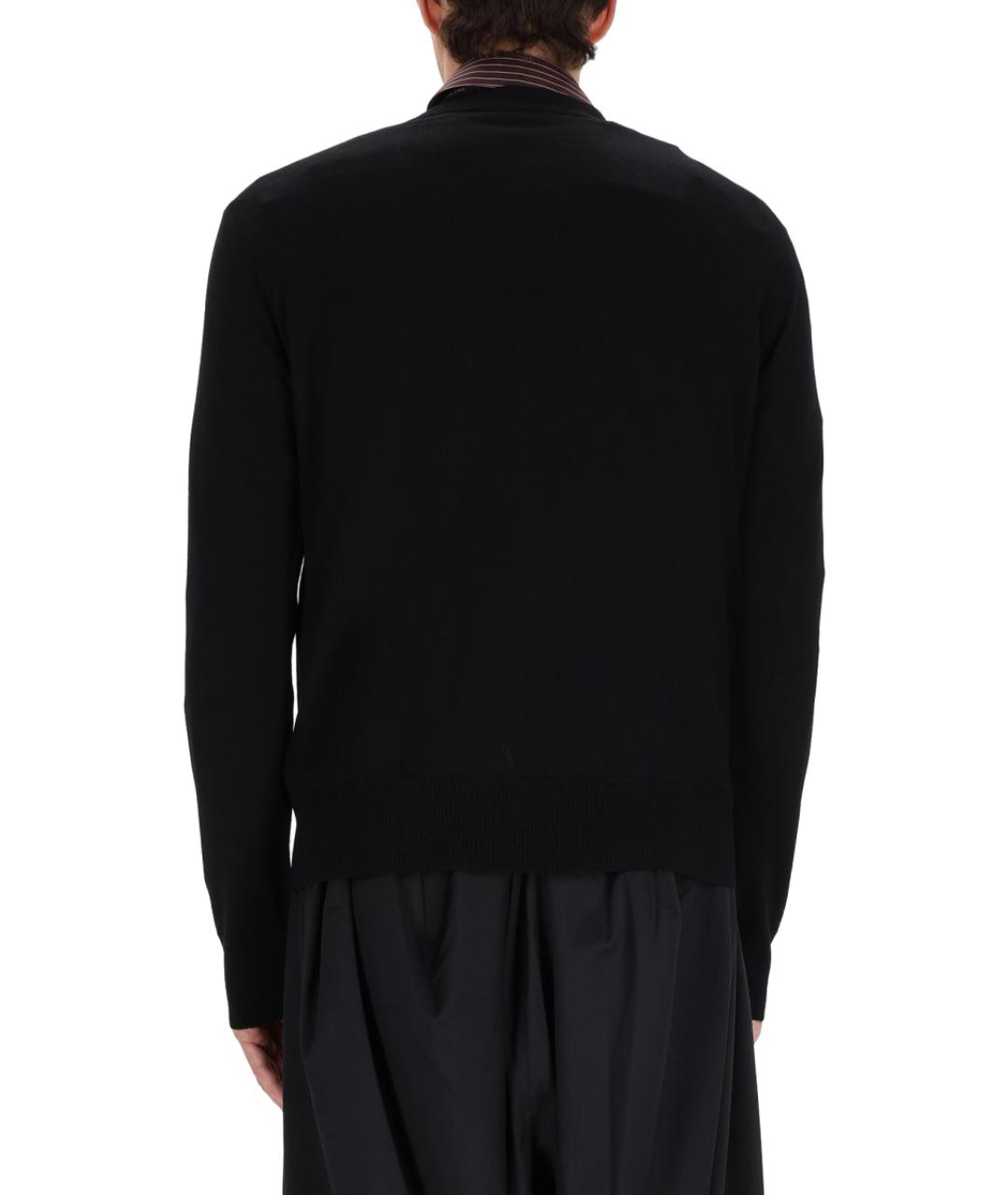 VIVIENNE WESTWOOD Черный шерстяной джемпер / свитер, фото 4