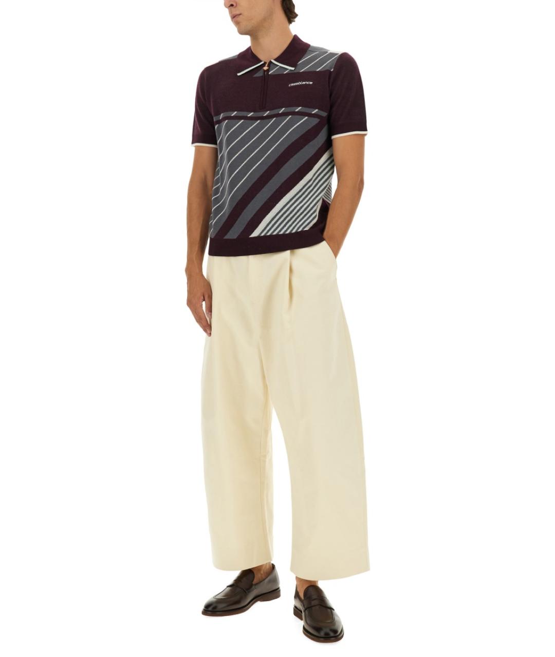 CASABLANCA Мульти хлопко-шерстяная футболка, фото 2