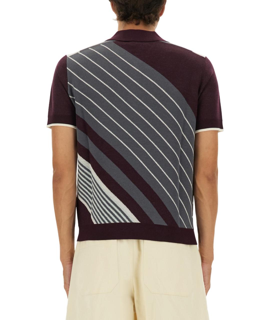 CASABLANCA Мульти хлопко-шерстяная футболка, фото 3