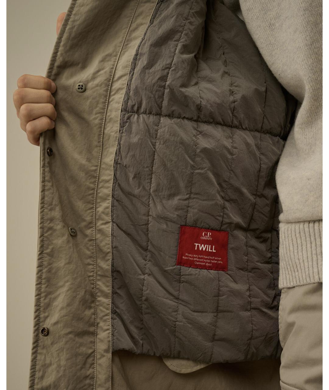CP COMPANY Серая полиамидовая парка, фото 6