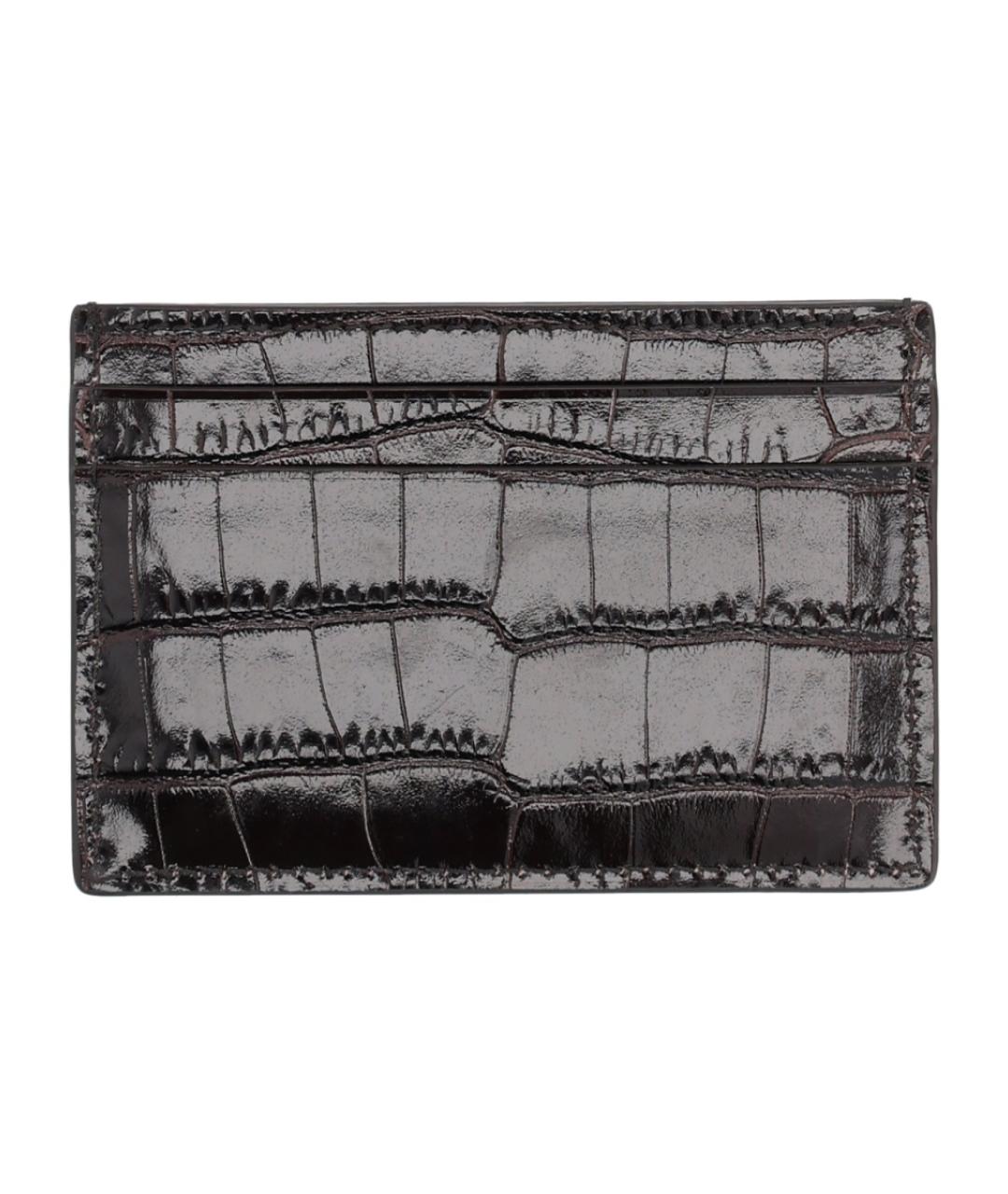 TOM FORD Коричневый кожаный кардхолдер, фото 2