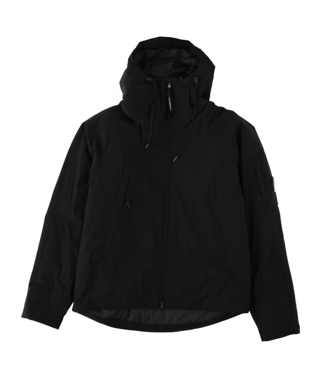 CP COMPANY Черная полиэстеровая куртка, фото 1