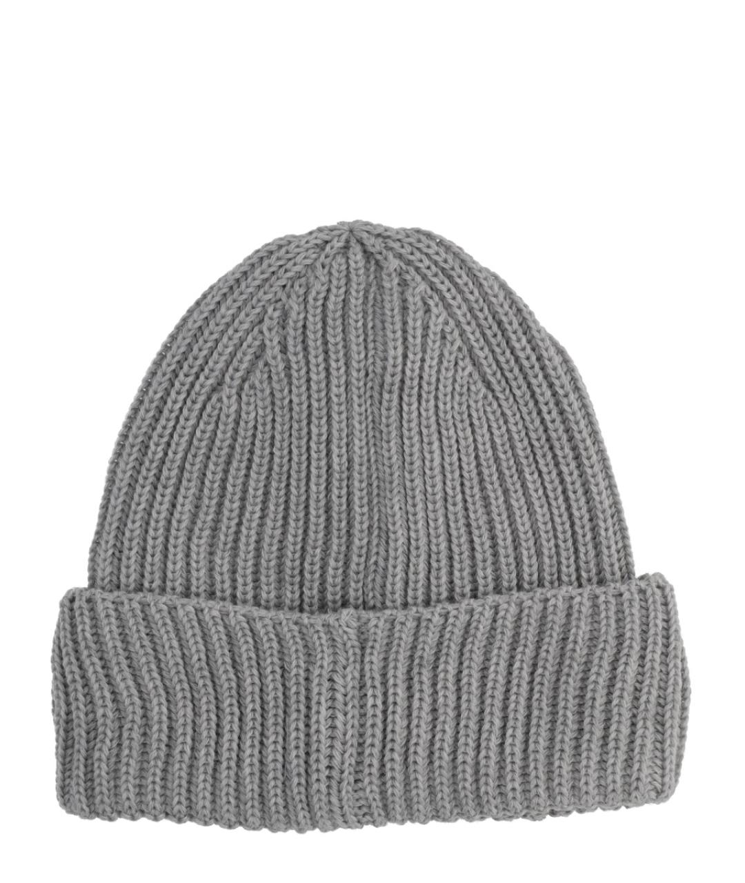 CP COMPANY Серая шерстяная шапка, фото 2