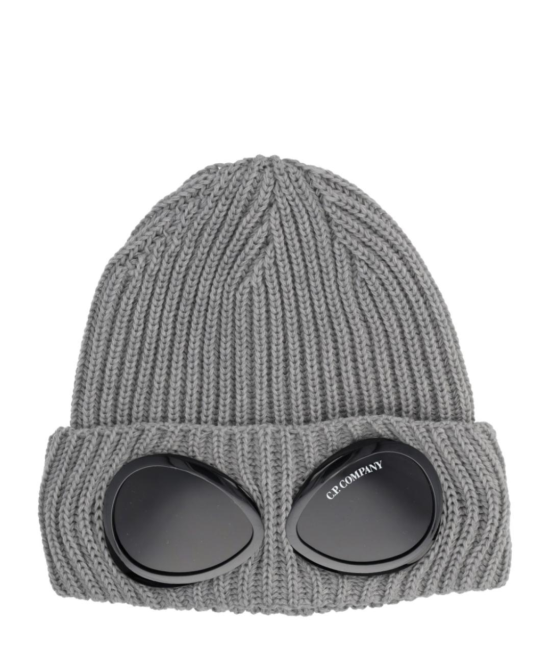 CP COMPANY Серая шерстяная шапка, фото 1