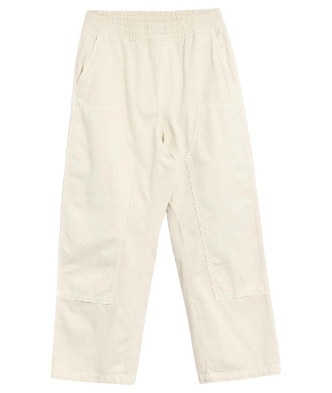 CARHARTT WIP Белые хлопковые повседневные брюки, фото 1