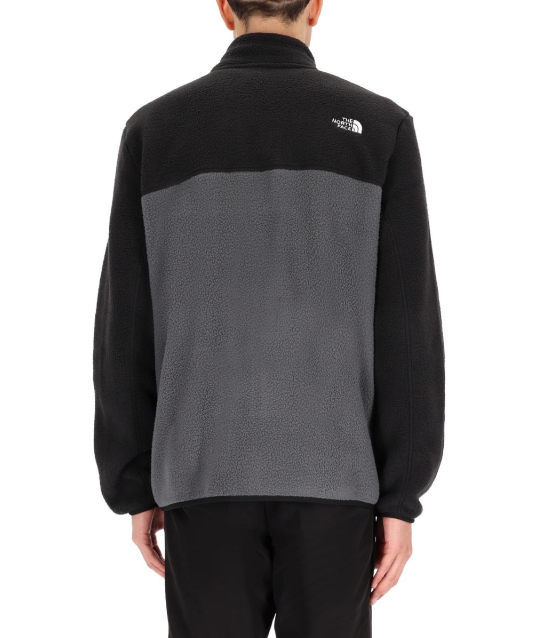 THE NORTH FACE Серая полиэстеровая спортивная куртка, фото 4