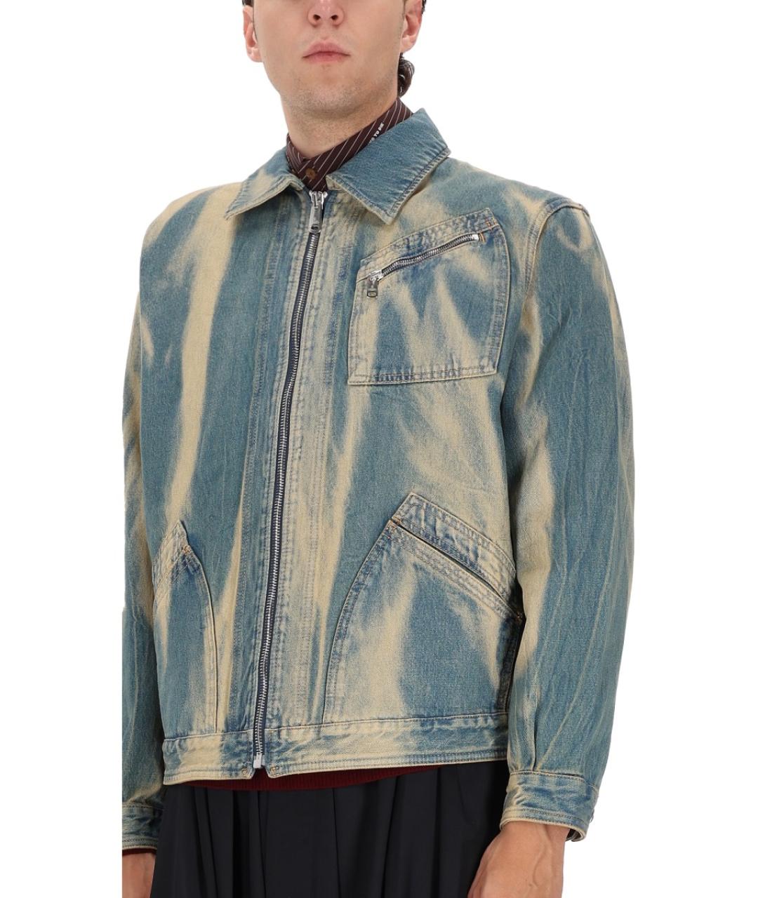 VIVIENNE WESTWOOD Синяя хлопковая куртка, фото 4