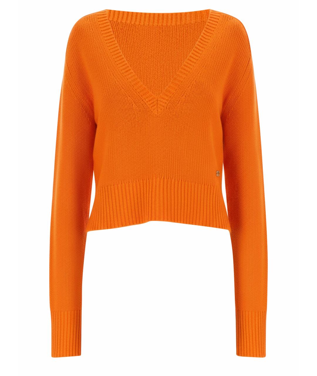 GANNI Оранжевый кашемировый джемпер / свитер, фото 1