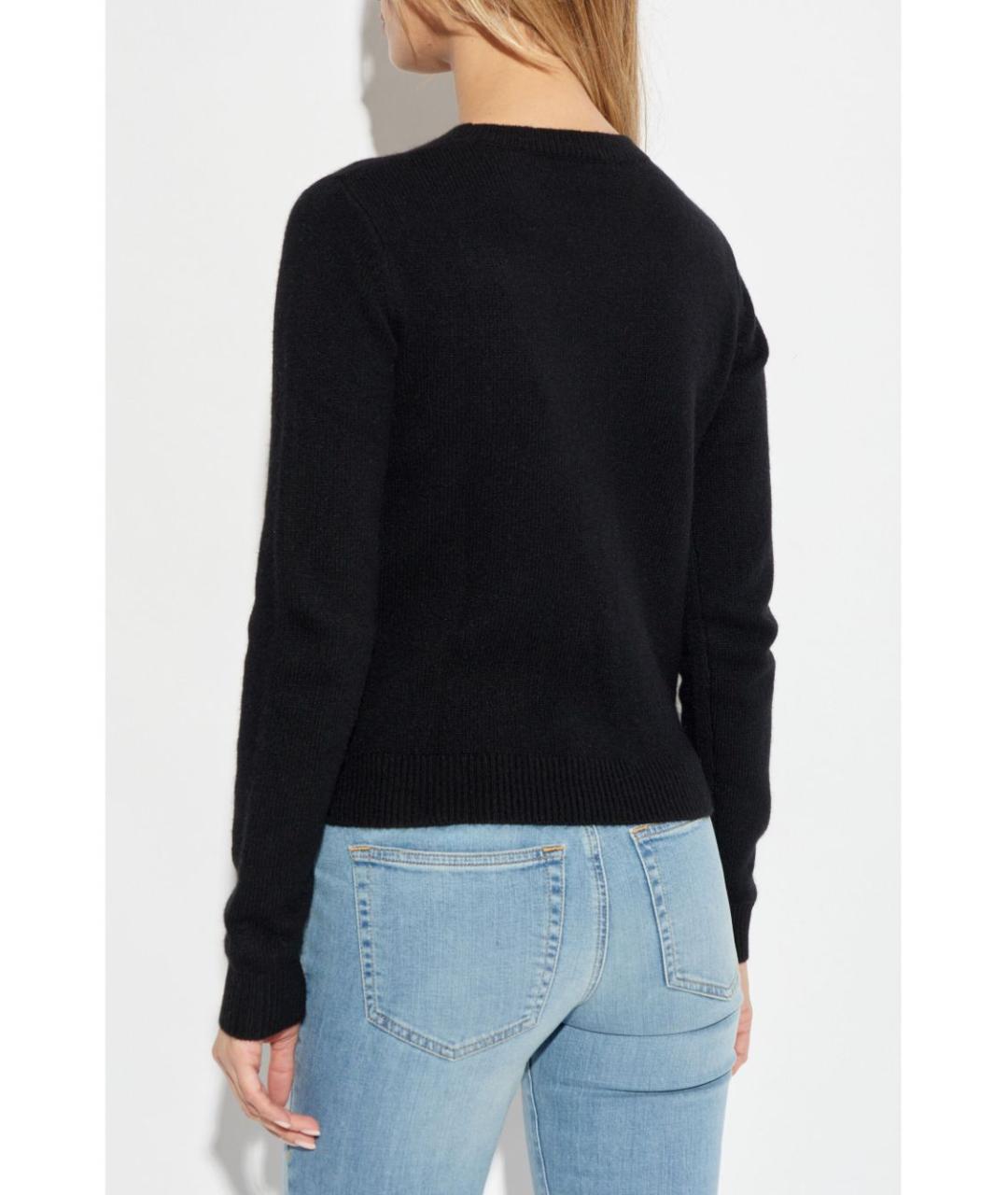 DIESEL Черный шерстяной джемпер / свитер, фото 5