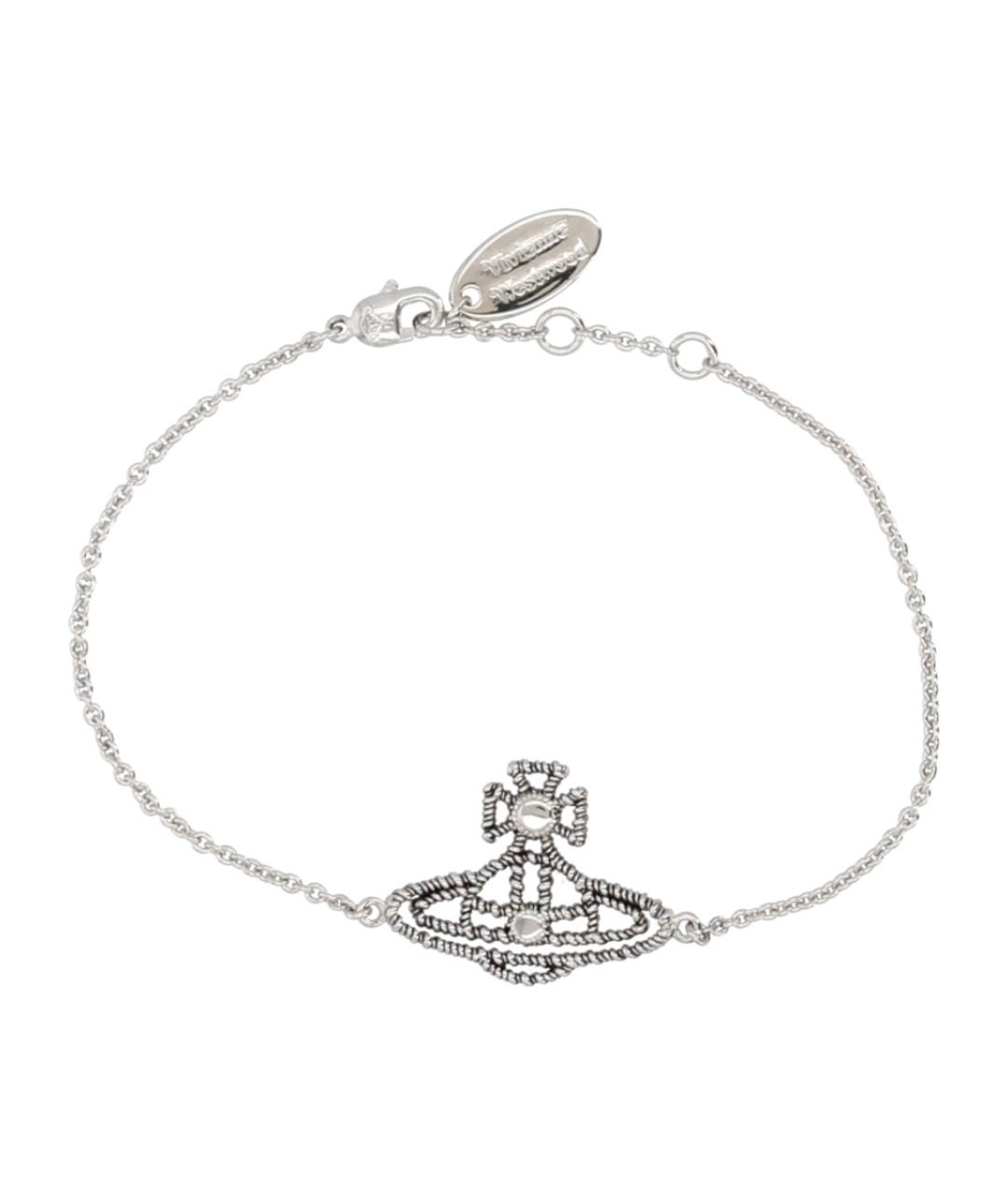 VIVIENNE WESTWOOD Серебрянный латунный браслет, фото 2