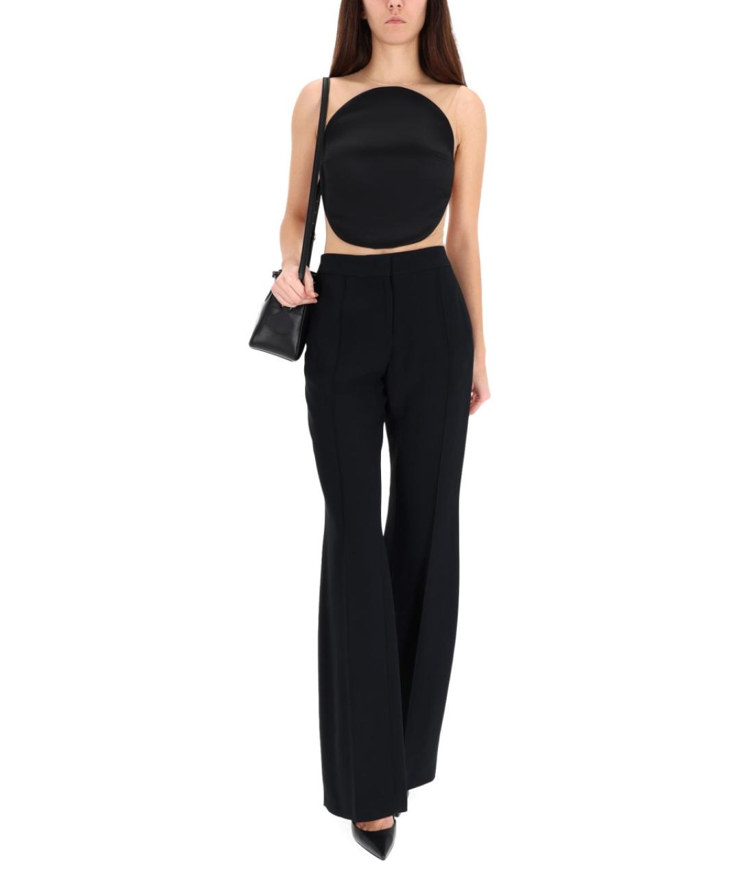 COURREGES Черная полиэстеровая блузы, фото 3