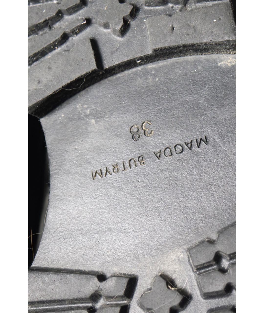 MAGDA BUTRYM Черные кожаные ботинки, фото 6