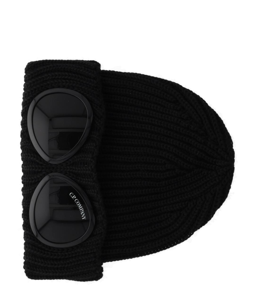 CP COMPANY Черная шерстяная шапка, фото 3