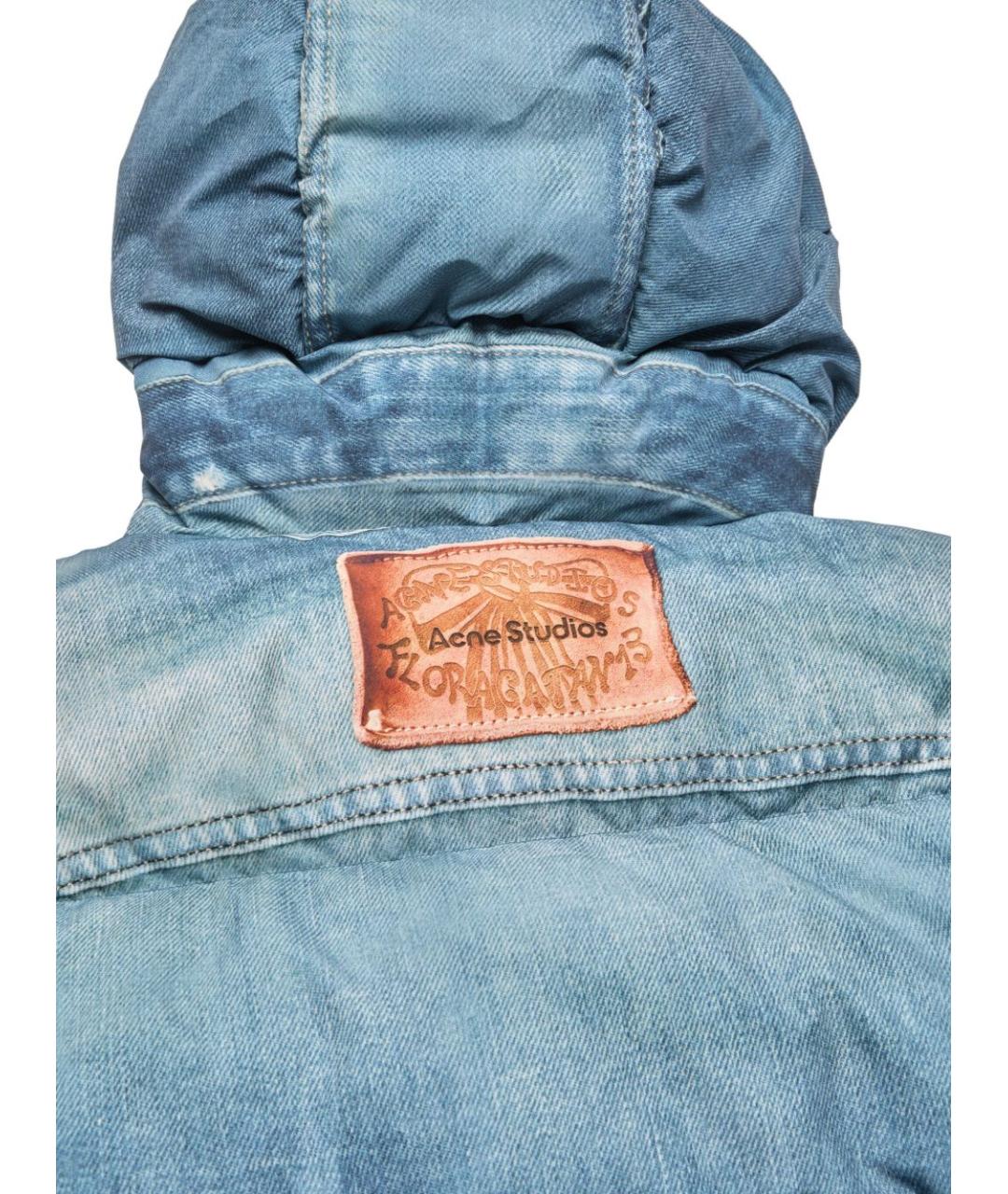 ACNE STUDIOS Голубая деним куртка, фото 3