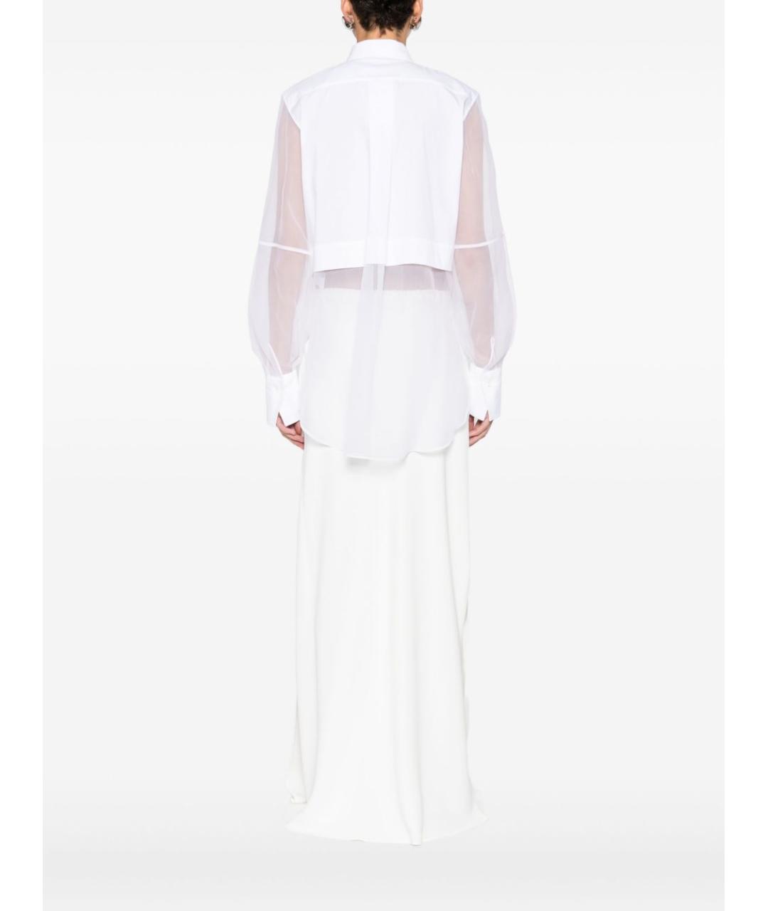 BRUNELLO CUCINELLI Белая хлопковая рубашка, фото 2