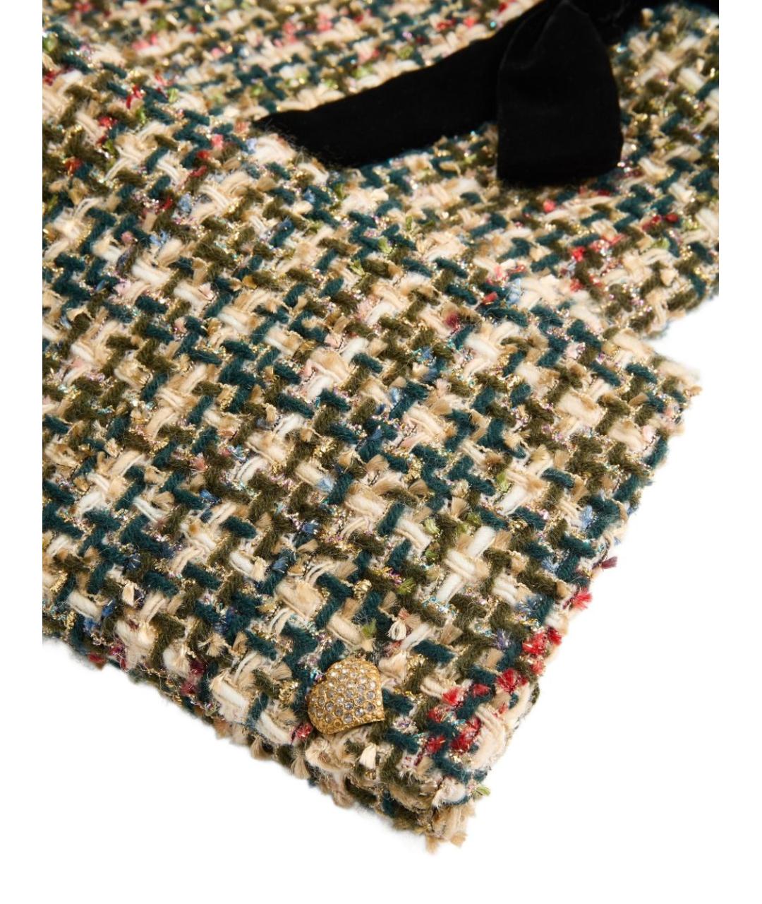 VALENTINO Мульти шерстяной жакет/пиджак, фото 5