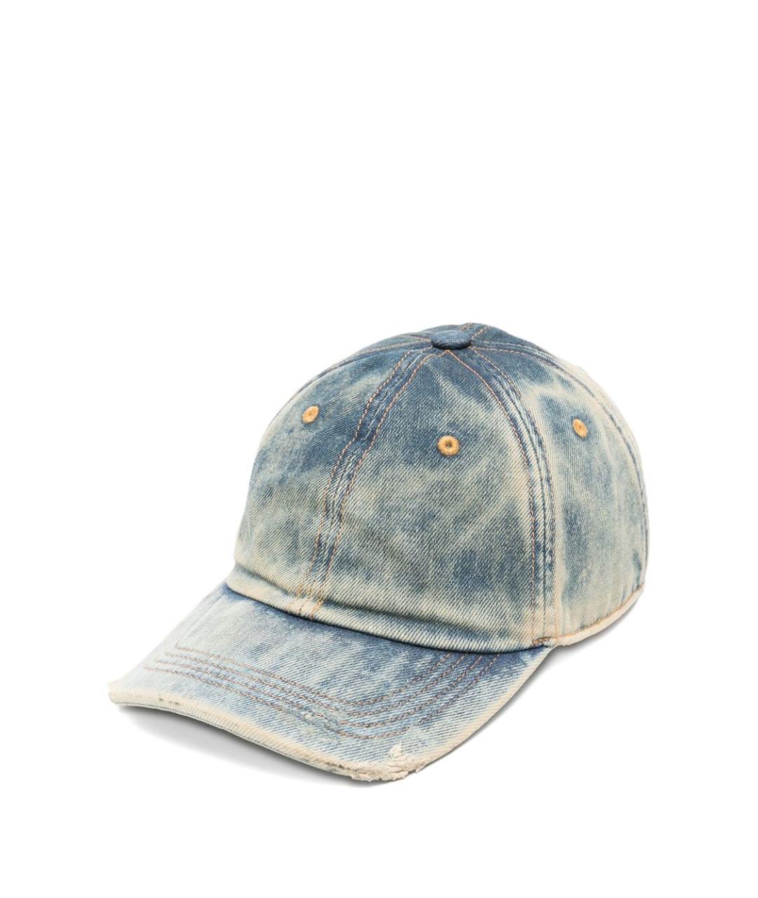 ACNE STUDIOS Синяя хлопковая кепка/бейсболка, фото 1